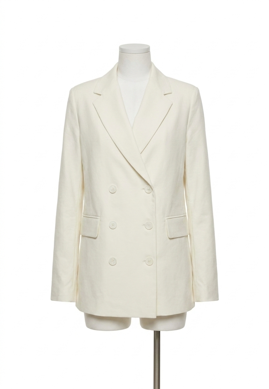 NEW MAXMARA ornella blazer in bianco